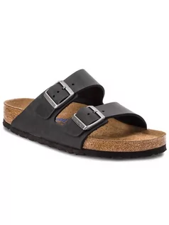 Klapki i japonki męskie - Birkenstock Klapki Arizona Bs 752481 Czarny - grafika 1