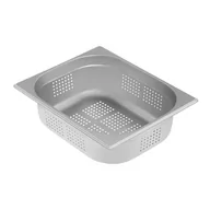 Pojemniki i kosze gastronomiczne - Royal Catering Pojemnik gastronomiczny - GN 1/2 - 100 mm - perforowany RCGN-P1/2X100 RCGN-P1/2X100 - miniaturka - grafika 1