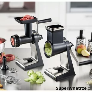 TRANSFORMA SET tarka + młynek do mięsa kod: G-00115 - Młynki do soli i pieprzu - miniaturka - grafika 1