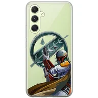 Etui i futerały do telefonów - ERT GROUP etui na telefon Samsung A54 5G, case oryginalny i oficjalnie licencjonowany przez Star Wars, wzór Boba Fett 002, optymalnie dopasowane, plecki z TPU częściowo przeźroczyste - miniaturka - grafika 1
