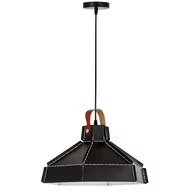 Lampy sufitowe - LAMPA SUFITOWA WISZĄCA LOFT CZARNA CONA W1 - miniaturka - grafika 1