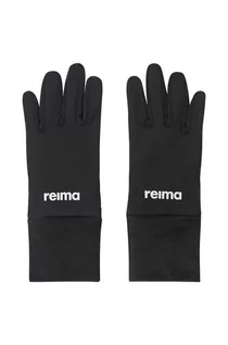 Rękawiczki dla dzieci - Reima rękawiczki dziecięce Loisto kolor czarny - grafika 1