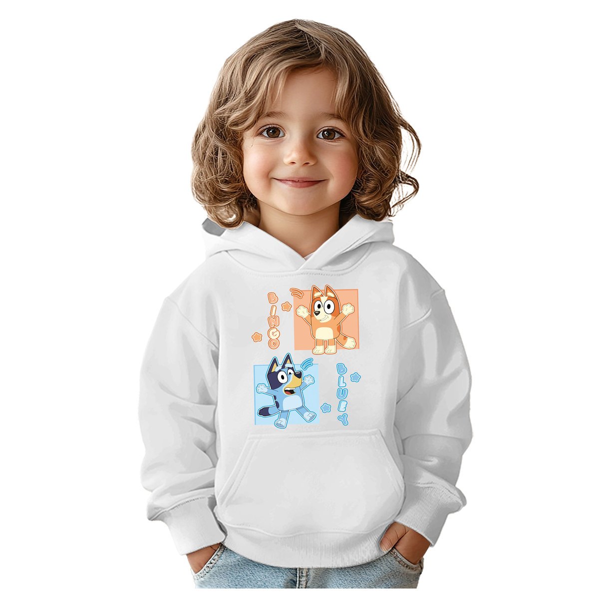 BLUZA DZIECIĘCA BLUEY BLUE 122-128 CHŁOPIĘCA DZIEWCZĘCA PREZENT