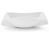 Talerze - Talerz obiadowy EPIRI biały, 25x25, ceramika - miniaturka - grafika 1