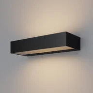 Lampy ogrodowe - LOT O428WL-L20GF3K kinkiet na elewację grafitowy LED 20W IP65 światło góra dół - miniaturka - grafika 1