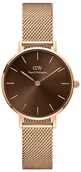 Zegarki damskie - Zegarek Daniel Wellington DW00100476 Petite Amber - miniaturka - grafika 1