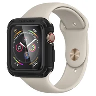 Akcesoria do smartwatchy - Spigen Etui Tough Armor Apple Watch 4 (44mm) Black SPN225BLK - miniaturka - grafika 1