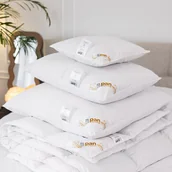 Poduszki - Poduszka MILD PAN MATERAC puchowa : Rozmiar poduszki - 40x40 - miniaturka - grafika 1