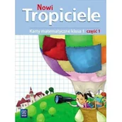 Podręczniki dla szkół podstawowych - Burakowska Elżbieta Nowi Tropiciele 1 Karty matematyczne Czę$556ć 1 - miniaturka - grafika 1