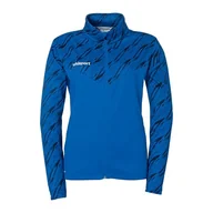 Kurtki damskie - uhlsport Piłka nożna Progressive 28 Poly damska kurtka treningowa kurtka sportowa bluza bez kaptura ze stójką i kieszeniami na zamek błyskawiczny – taliowany krój damski - miniaturka - grafika 1