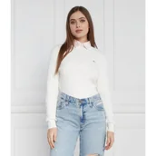 Swetry damskie - Gant Sweter | Slim Fit - miniaturka - grafika 1