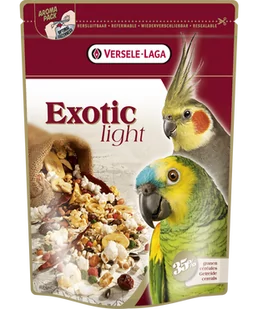 Versele-Laga Exotic Light mieszanka z prażonymi ziarnami dla dużych i średnich papug 750g 49036-uniw - Przysmaki dla ptaków - miniaturka - grafika 1