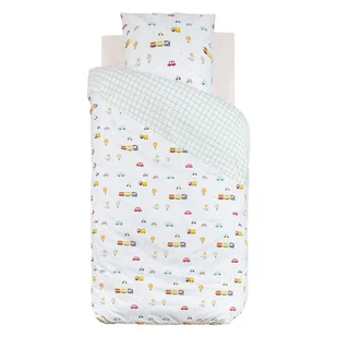 Pościel dla dziecka dwustronna CAR, 100% bawełny, 140 x 200 cm - Pościel dla dzieci - miniaturka - grafika 1