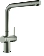 Baterie kuchenne - Franke Active - Bateria zlewozmywakowa FN 5350.149 z regulatorem wylotu Twist, stal nierdzewna 115.0653.504 - miniaturka - grafika 1
