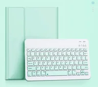 Etui do tabletów - Etui Z Klawiaturą Do Apple Ipad Gen 9 10.2" 2021 Miętowy - miniaturka - grafika 1