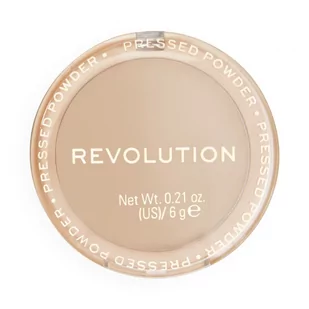 Makeup Revolution Reloaded Puder prasowany - Beige 6g - Pudry do twarzy - miniaturka - grafika 1