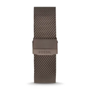 Brązowa bransoleta Fossil 22 mm do zegarek / smartwatch Fossil Minimalist FS5936  | OFICJALNY SKLEP | RATY 0% • Zapłać później PayPo • GRATIS WYSYŁKA ZWROT DO 365DNI - Akcesoria do zegarków - miniaturka - grafika 1