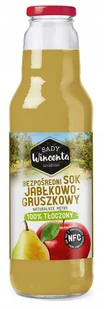 Sady Wincenta Sok jabłkowo-gruszkowy butelka 750 ml - Soki i napoje niegazowane - miniaturka - grafika 1