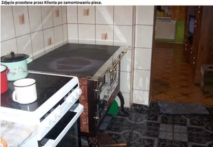 Kuchnia kaflowa, angielka z piekarnikiem 11kW, bez płaszcza wodnego (kolor: brąz) - spełnia anty-smogowy EkoProjekt 92282101 - Kuchnie węglowe - miniaturka - grafika 8