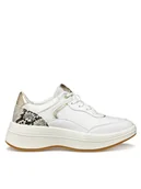 Sneakersy damskie - Geox Sneakersy D Spherica Ecub-3 D46WTB 0BCAR C0405 Biały - miniaturka - grafika 1