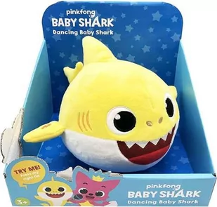 Smart Study Tańcząca maskotka. Baby Shark, żółta - Maskotki i pluszaki - miniaturka - grafika 1