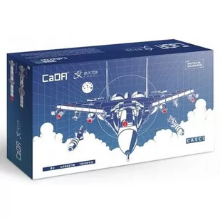 Klocki konstrukcyjne CADA Model odrzutowca Fighter Jet C61033W | Bezpłatny transport - Klocki - miniaturka - grafika 1