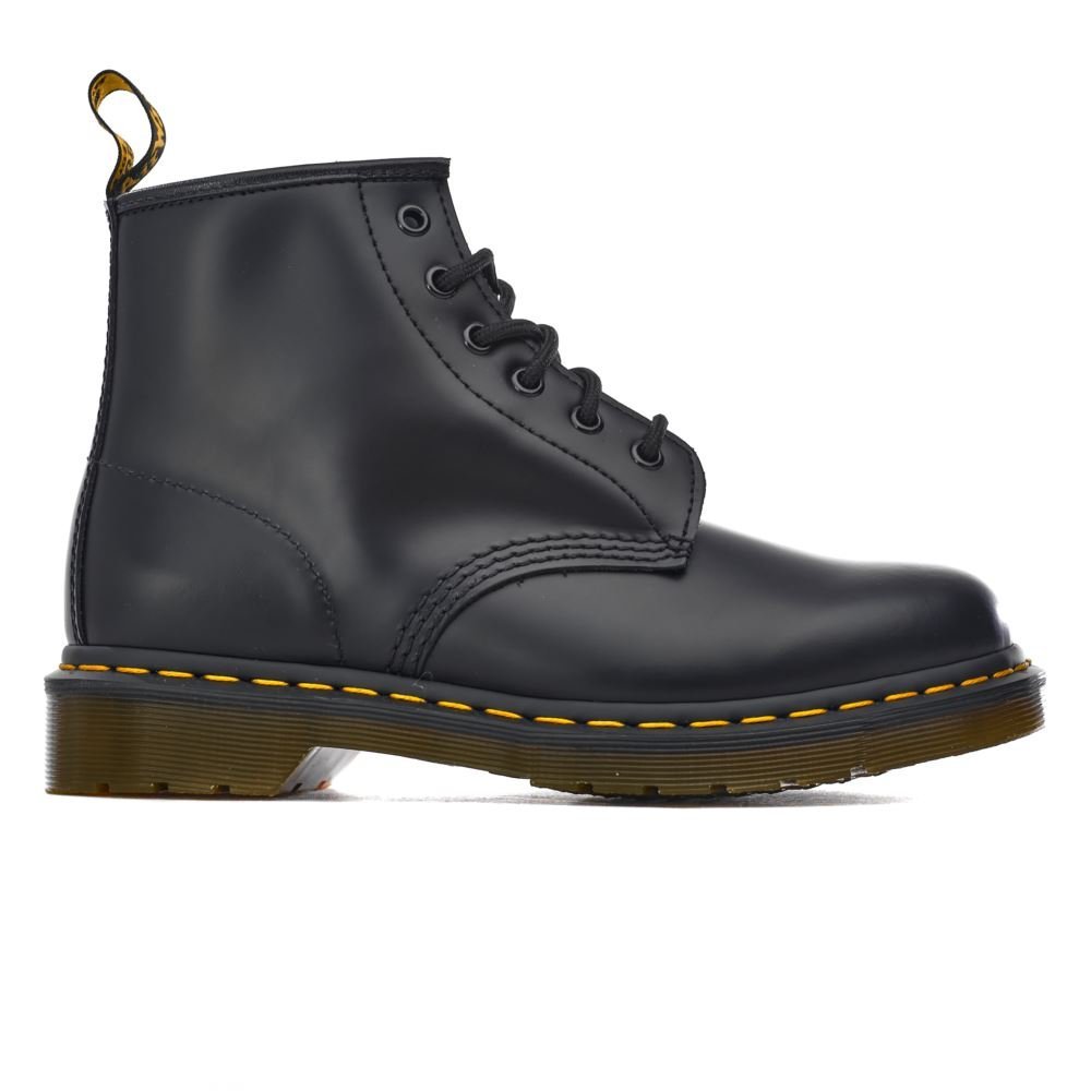 Dr. Martens 101 BLACK SMOOTH DM26230001, damskie glany 38