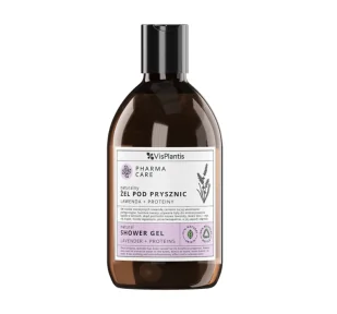 Naturalny żel pod prysznic Pharma Care Lawenda i Proteiny 500ml - Kosmetyki do kąpieli - miniaturka - grafika 1
