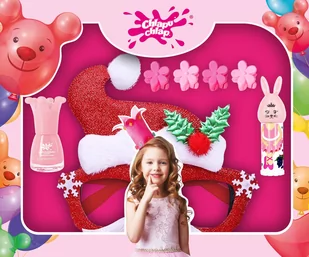 Chlapu Chlap Zestaw Św Dzięcięcy Z Okularami Czerwony/4& - Zestawy do manicure i pedicure - miniaturka - grafika 1