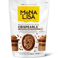 Dodatki do ciast w proszku - Mona Lisa Crispearls perełki mleczna czekolada 800 g - miniaturka - grafika 1