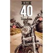 Kartki okolicznościowe i zaproszenia - AbCard Kartka okolicznościowa Urodziny 40 P05 - miniaturka - grafika 1