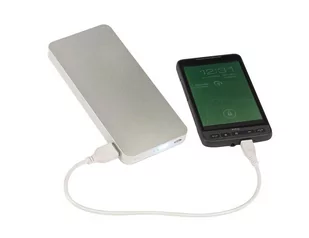 Powerbank, ENERGY, srebrny/bialy - Powerbanki - miniaturka - grafika 1