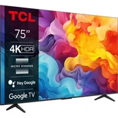 Telewizory - TCL 75V6B 75" LED 4K Google TV - miniaturka - grafika 1