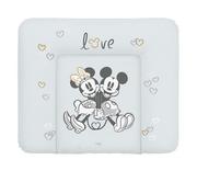 Przewijaki - Ceba Baby przewijak miękki na komodę 85x72 Disney Minnie & Mickey Grey - miniaturka - grafika 1