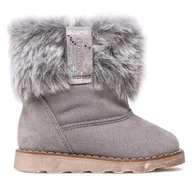 Buty dla dziewczynek - Kozaki Froddo G2160074 Szary - miniaturka - grafika 1