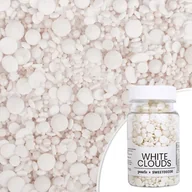 Dodatki do ciast w proszku - Posypka cukrowa WHITE CLOUDS mix Sweet Decor, 70 g - miniaturka - grafika 1