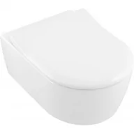 Miski WC - Villeroy & Boch Avento Combi-Pack miska WC wisząca CeramicPlus z deską wolnoopadającą Weiss Alpin 5656RSR1 - miniaturka - grafika 1