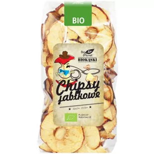 Bio Planet CHIPSY JABŁKOWE BIO 100 g - Zdrowa żywność - miniaturka - grafika 1