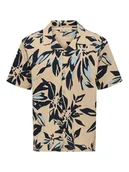 Koszule męskie - Only & Sons Koszula Piero 22034082 Beżowy Relaxed Fit - miniaturka - grafika 1
