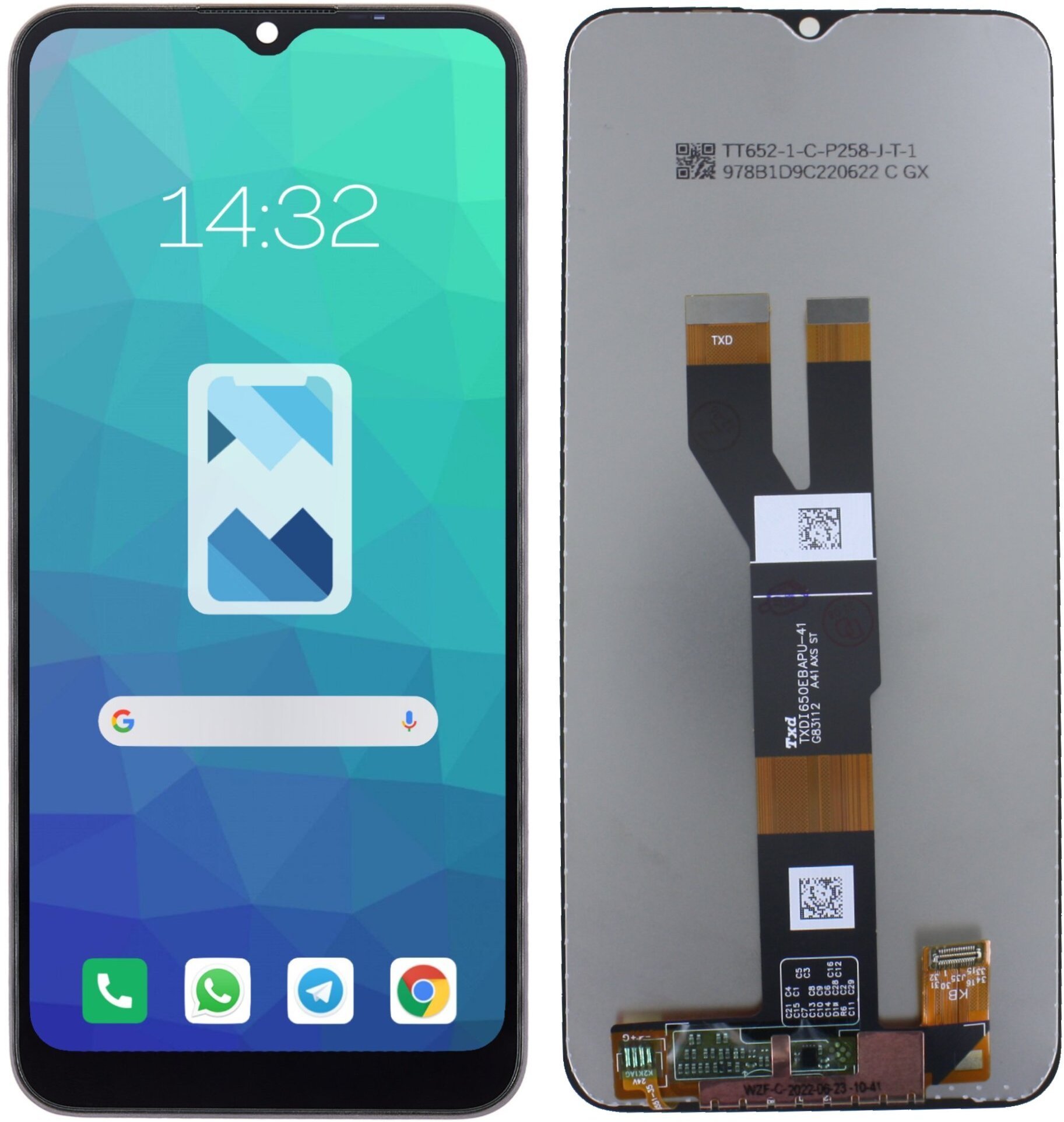Wyświetlacz LCD Ekran Szybka do REALME C20 RMX3061