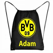 Plecaki worki - Worek Szkolny Na Buty Plecak Borussia Dortmund BVB - miniaturka - grafika 1