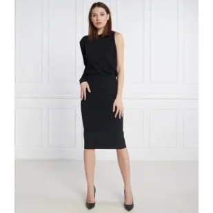 Karl Lagerfeld Sukienka asymmetric - Sukienki - miniaturka - grafika 1