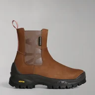 Botki damskie - Sztyblety damskie skórzane Napapijri NP0A4H7N-NC1 41 Brązowe (196011586326). Buty za kostkę damskie - miniaturka - grafika 1