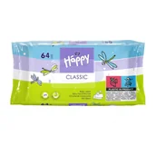 Chusteczki nawilżane - Bella Baby Happy Chusteczki nasączone Classic z witaminą E 64szt - miniaturka - grafika 1