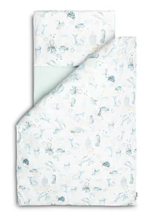 KOMPLET POŚCIELI 2 EL.+ PRZEŚCIERADŁO PODWODNY ŚWIAT 100X135 CM - Prześcieradła dla dzieci - miniaturka - grafika 1