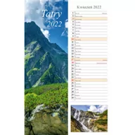Kalendarze - Radwan Kalendarz 2022 Tatry pasek - Radwan - miniaturka - grafika 1
