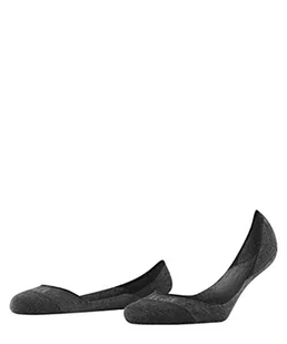 FALKE Kobiety Stopki Step Medium Cut W IN Zrównoważona Bawełna niewidoczne jednokolorowe 1 Para, Czarny (Black 3000), 35-36 - Skarpetki damskie - miniaturka - grafika 1