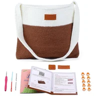 Pasmanteria - Zestaw do szydełkowania torba DIY włóczka szydełko znaczniki instrukcja - miniaturka - grafika 1