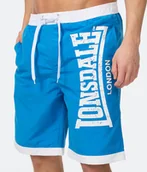 Spodenki męskie - Spodenki kąpielówki LONSDALE CLENNELL niebieskie-XXL - miniaturka - grafika 1
