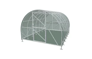 Szklarnia Tunel ogrodowa z poliwęglanu - , : 3, , : 6, , : 25x25, , : 4 - Szklarnie ogrodowe - miniaturka - grafika 1